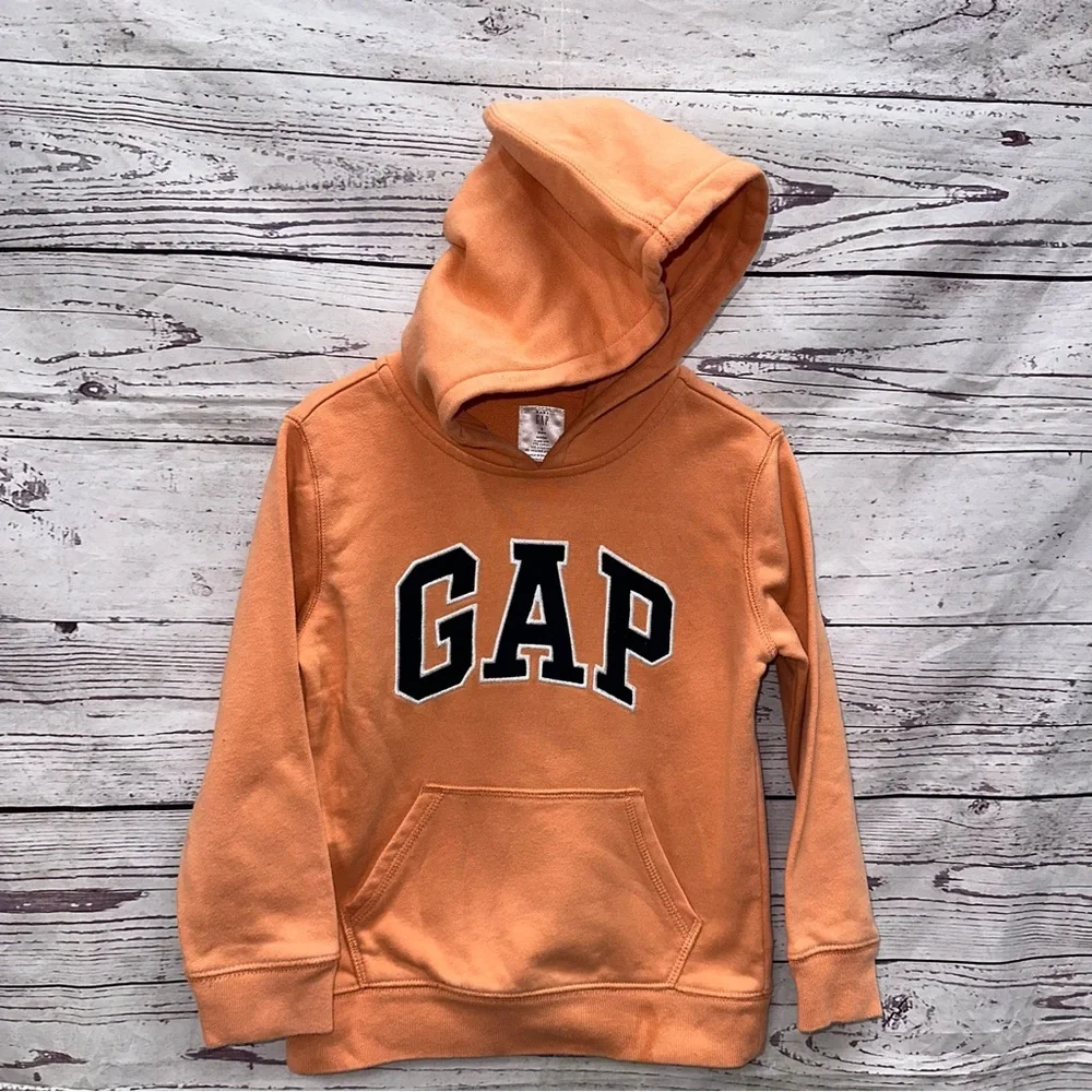 GAP Kids Orange Hoodie Size 5